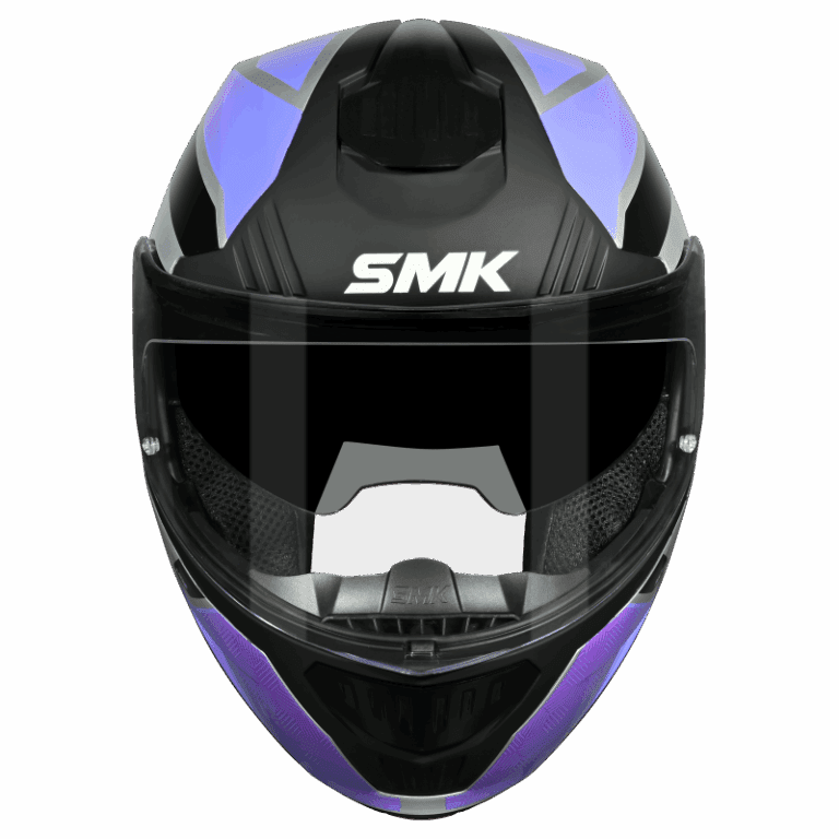 SMK Modular Helmet Gullwing Sonic Purple GL 652