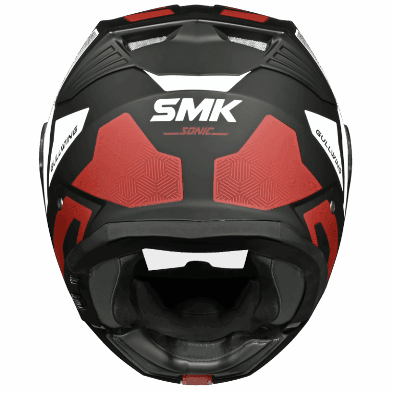 SMK Modular Helmet Gullwing Sonic Red/Black MA 231