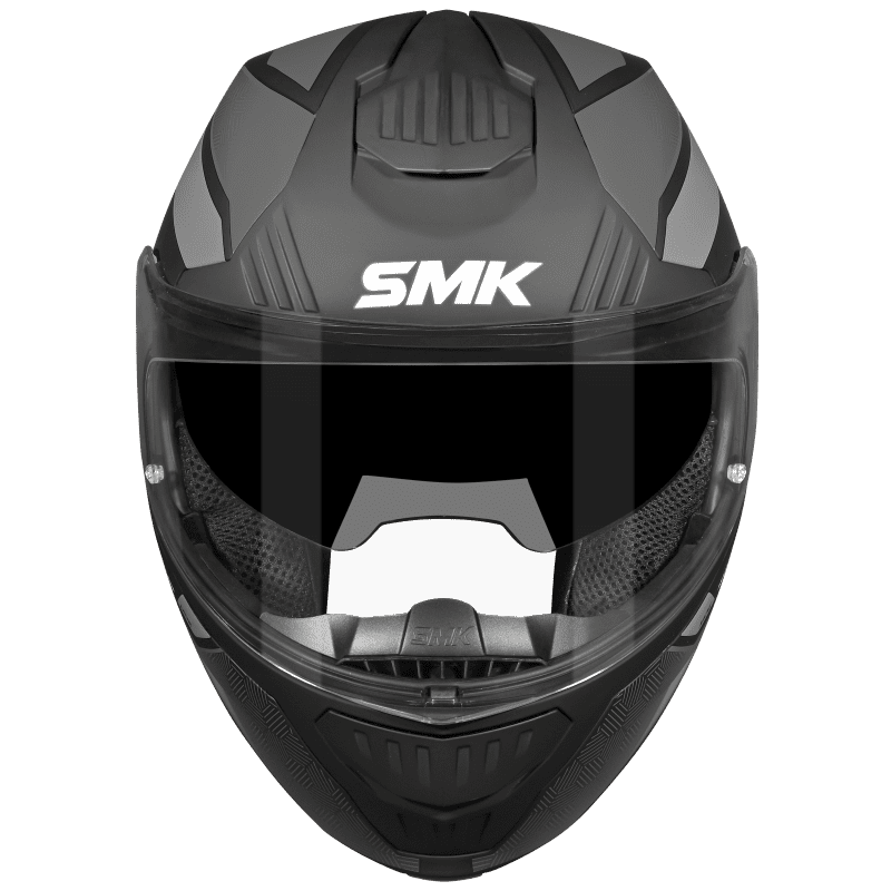 SMK Modular Helmet Gullwing Sonic Black/Grey MA 266
