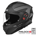 SMK Modular Helmet Gullwing Sonic Black/Grey MA 266