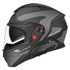 SMK Modular Helmet Gullwing Sonic Black/Grey MA 266