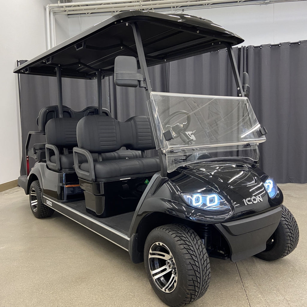 ICON G60 Gas Golf Cart Black