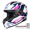 SMK Full Face Helmet Bionic Adult Kore Pink/White GL 159