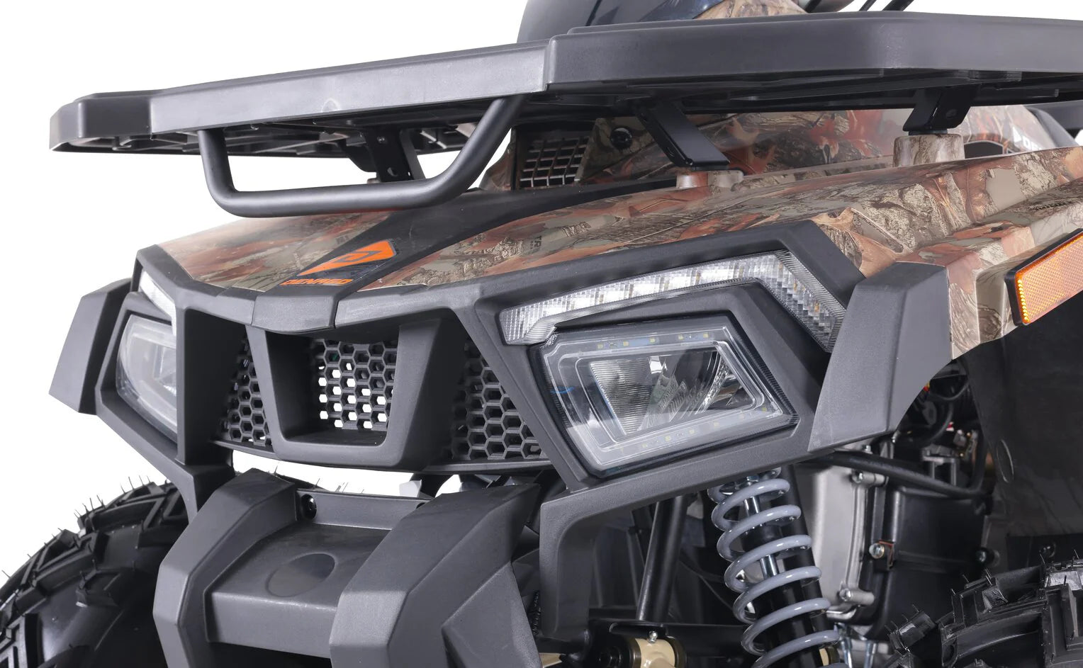 Denago PowerSports Mudhawk 200FI ATV Red