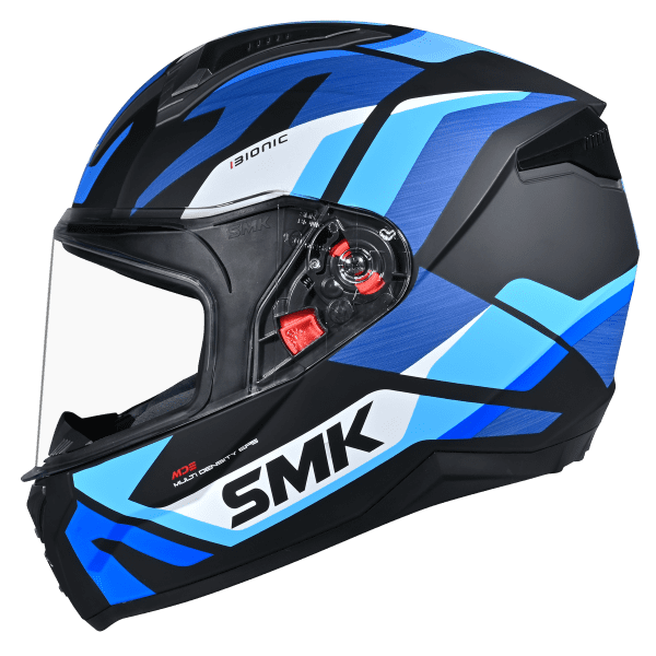 SMK Full Face Helmet Bionic Adult Kore Blue MA 251