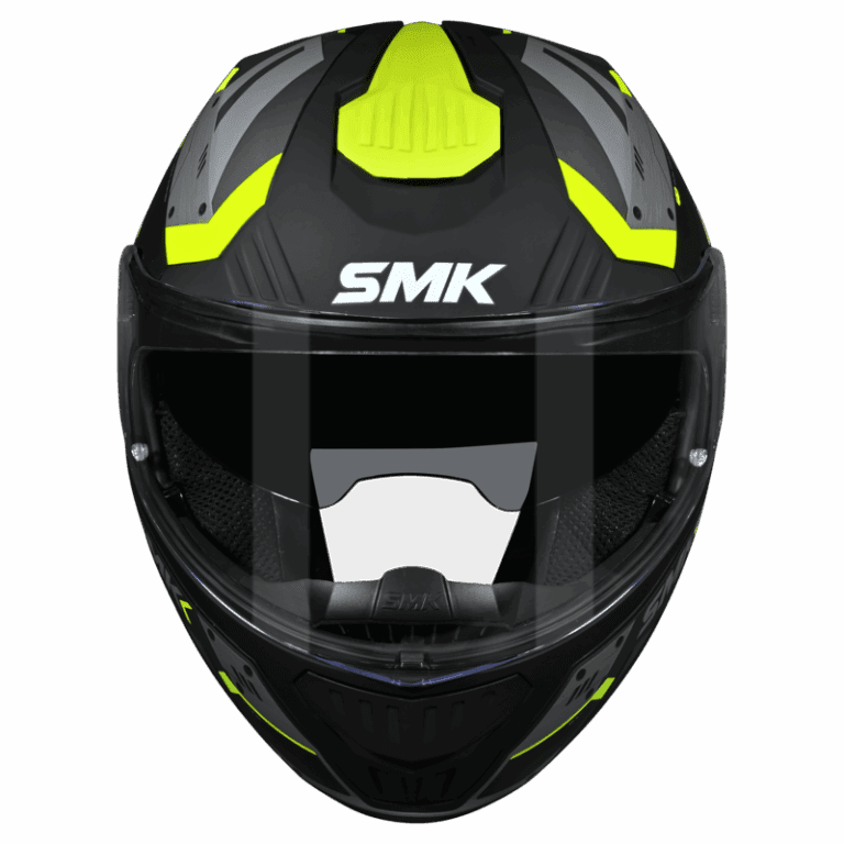 SMK Modular Helmet Gullwing Tekker Grey/Yellow MA 264