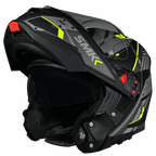 SMK Modular Helmet Gullwing Tekker Grey/Yellow MA 264