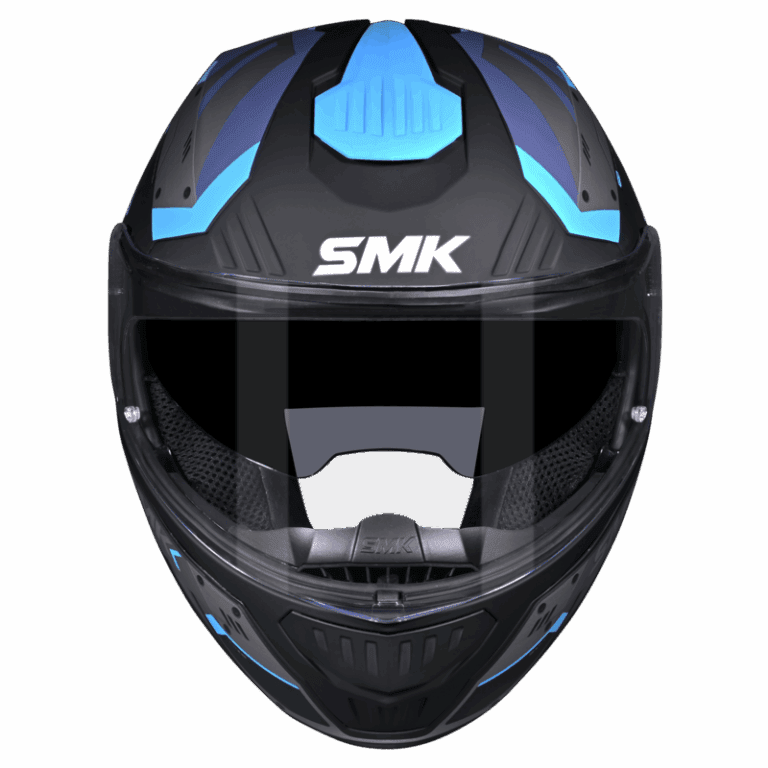 SMK Modular Helmet Gullwing Tekker Grey/Blue MA 265