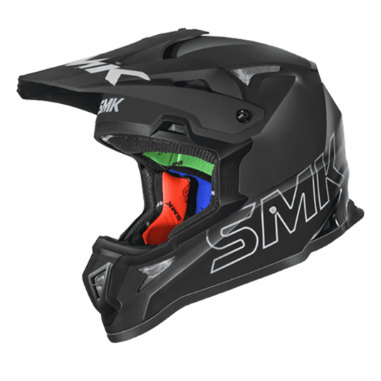 SMK Off Road Helmet Allterra Solid Matt Black MA 260