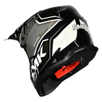 SMK Off Road Helmet Allterra Maverix Grey/Silver GL 261