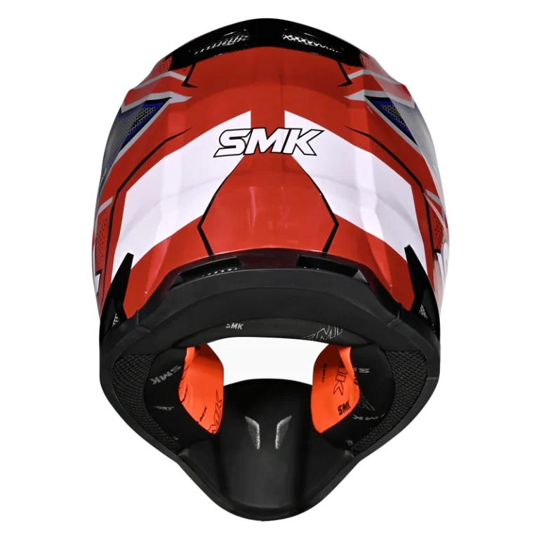 SMK Off Road Helmet Allterra Maverix Red/White GL 321