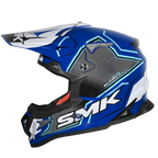 SMK Off Road Helmet Allterra Maverix Blue/White GL 521