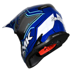 SMK Off Road Helmet Allterra Maverix Blue/White GL 521