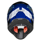 SMK Off Road Helmet Allterra Maverix Blue/White GL 521