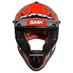 SMK Off Road Helmet Allterra Maverix Grey/Orange GL 627