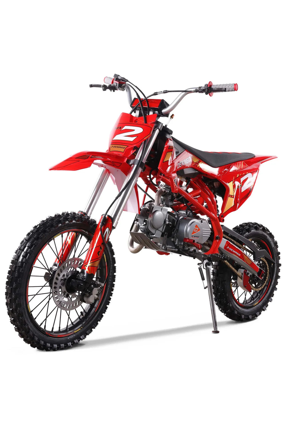 Denago PowerSports MX2 Dirt Bike Red