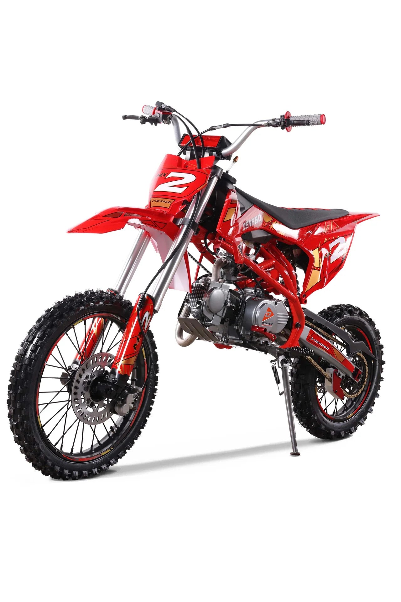 Denago PowerSports MX2 Dirt Bike Red