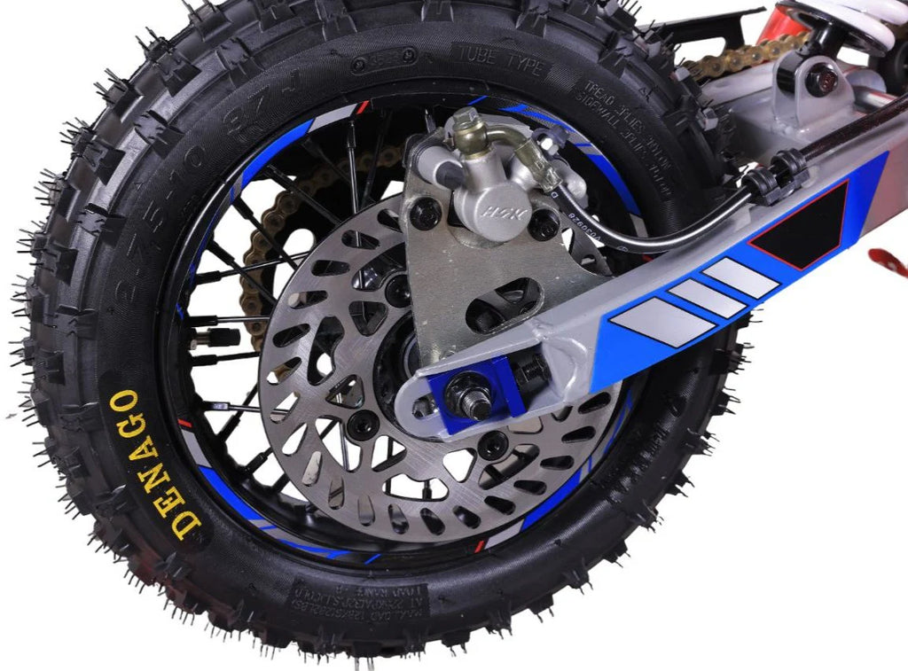 Denago PowerSport MX Dirt Bike Blue
