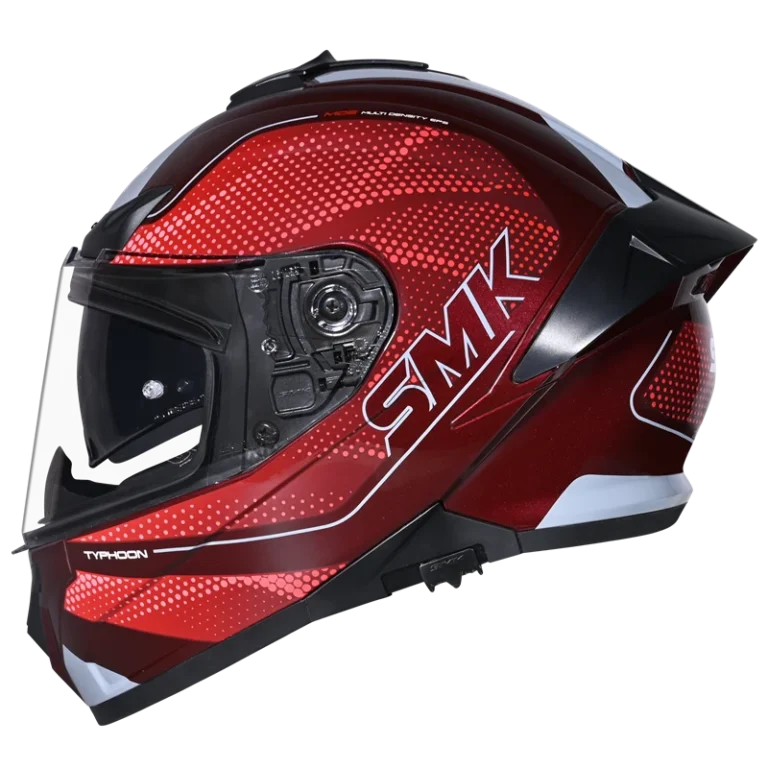 SMK Full Face Helmet Typhoon Mystic Red GL 336