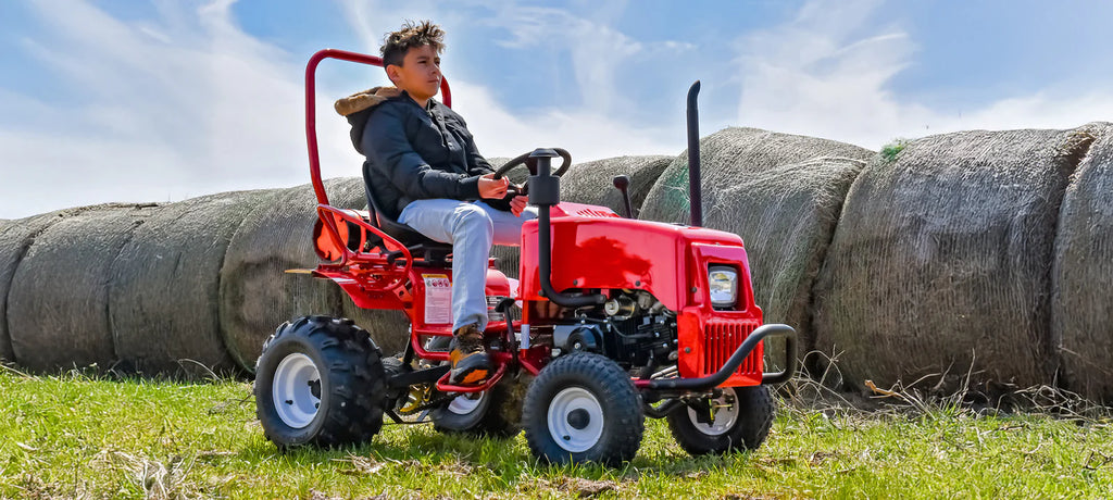 Massimo Motor Mini Tractor Green