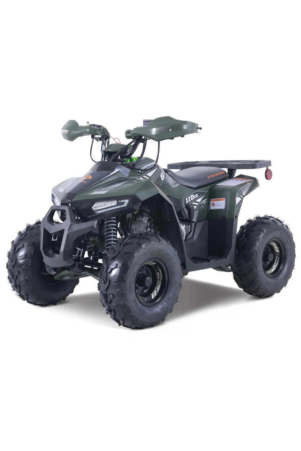 Denago PowerSports Mudhawk 6 ATV Green