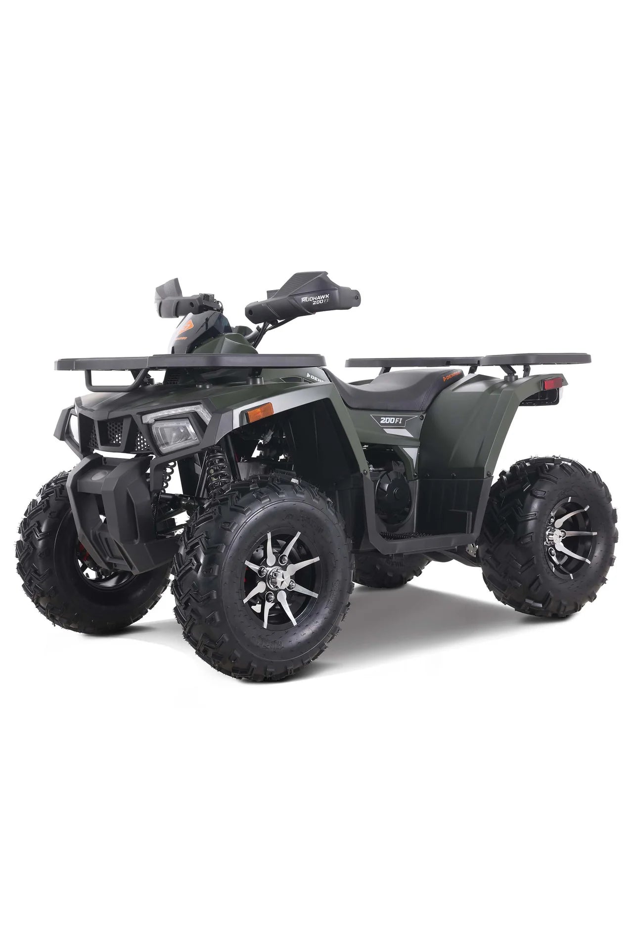 Denago PowerSports Mudhawk 200FI ATV Black