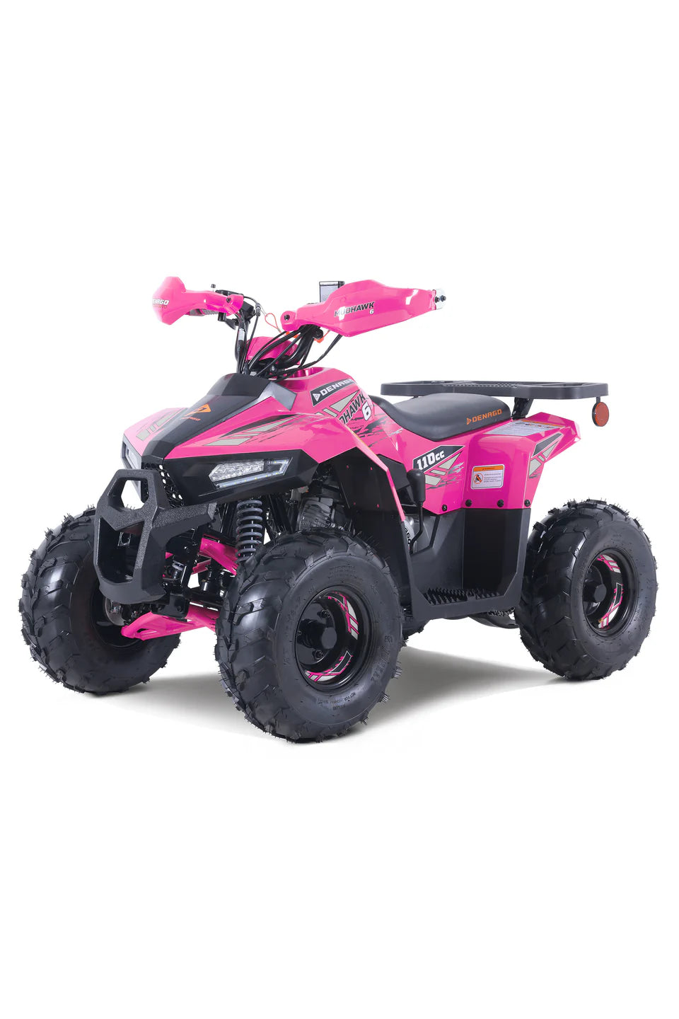 Denago PowerSports Mudhawk 6 ATV Pink