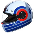 SMK Full Face Helmet Retro Ranko Blue GL 653