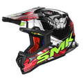 SMK Off Road Helmet Allterra Smiley Red/Black GL 234