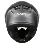 SMK Full Face Helmet Typhoon Solid Titanium GLDA 600