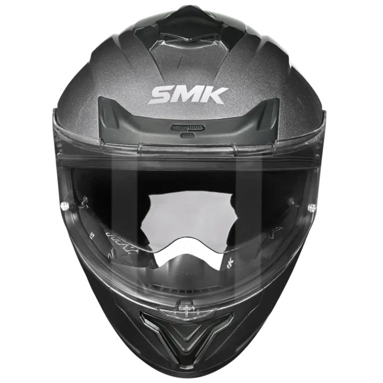 SMK Full Face Helmet Typhoon Solid Titanium GLDA 600