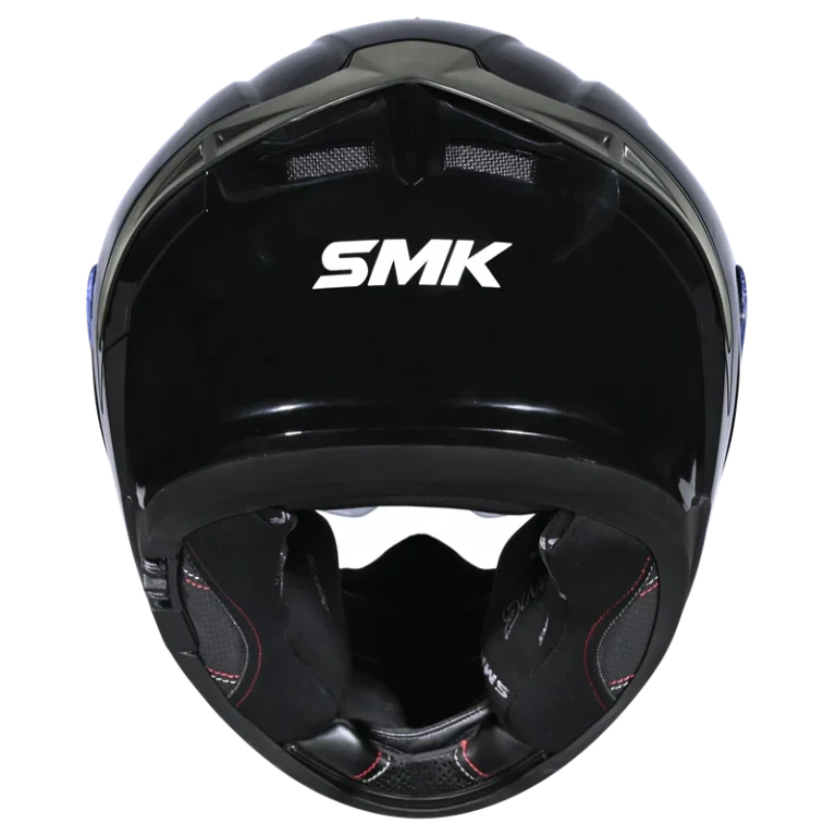 SMK Full Face Helmet Typhoon Solid Black GL 200