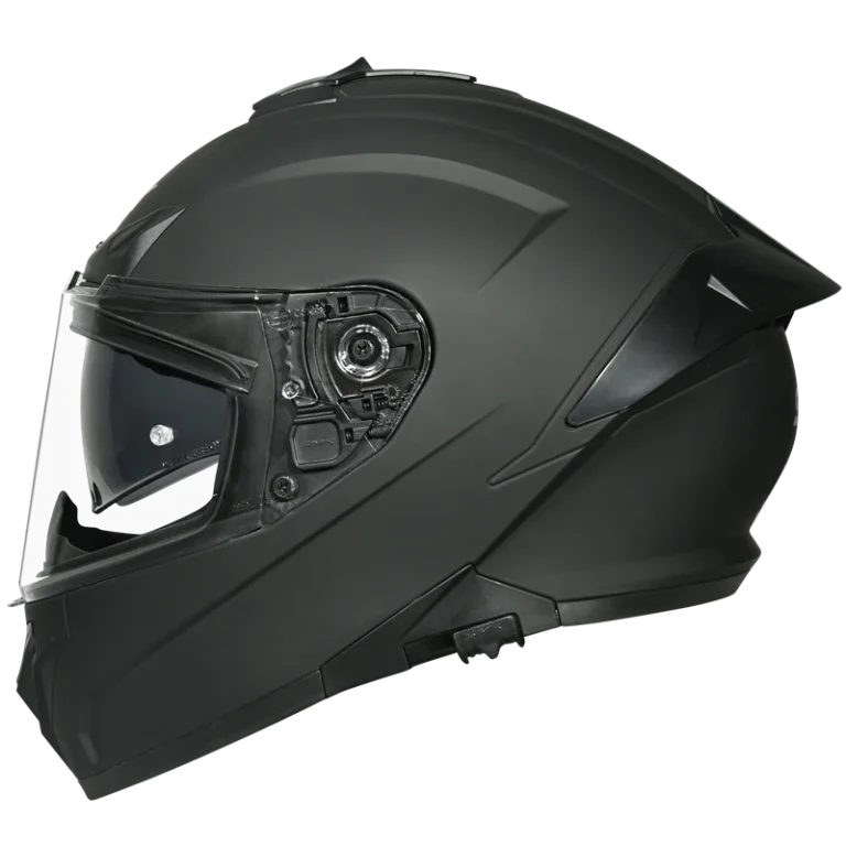 SMK Full Face Helmet Typhoon Solid Matt Black MA 200