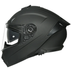 SMK Full Face Helmet Typhoon Solid Matt Black MA 200