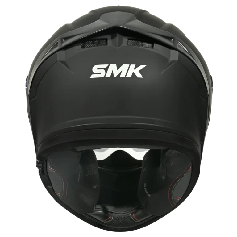 SMK Full Face Helmet Typhoon Solid Matt Black MA 200