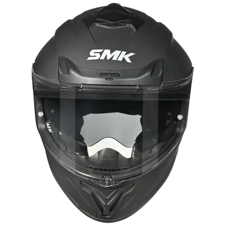 SMK Full Face Helmet Typhoon Solid Matt Black MA 200
