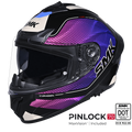 SMK Full Face Helmet Typhoon Mystic Purple GL 295