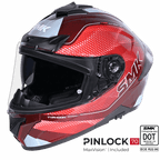 SMK Full Face Helmet Typhoon Mystic Red GL 336