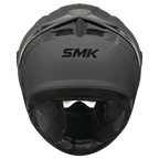 SMK Full Face Helmet Typhoon Solid Matt Nardo Grey MA 600