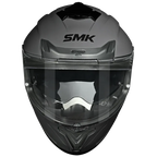 SMK Full Face Helmet Typhoon Solid Matt Nardo Grey MA 600
