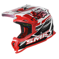 SMK Off Road Helmet Allterra Tribou Red/Black GL 123