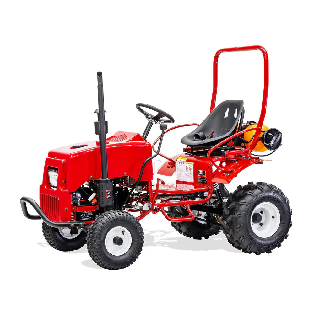 Massimo Motor Mini Tractor Red