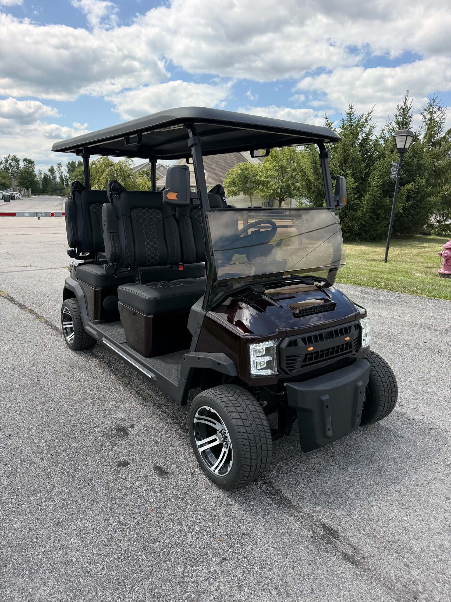 Relion EV Nomad Rl4+ 210Ah Battery in Crimson Red