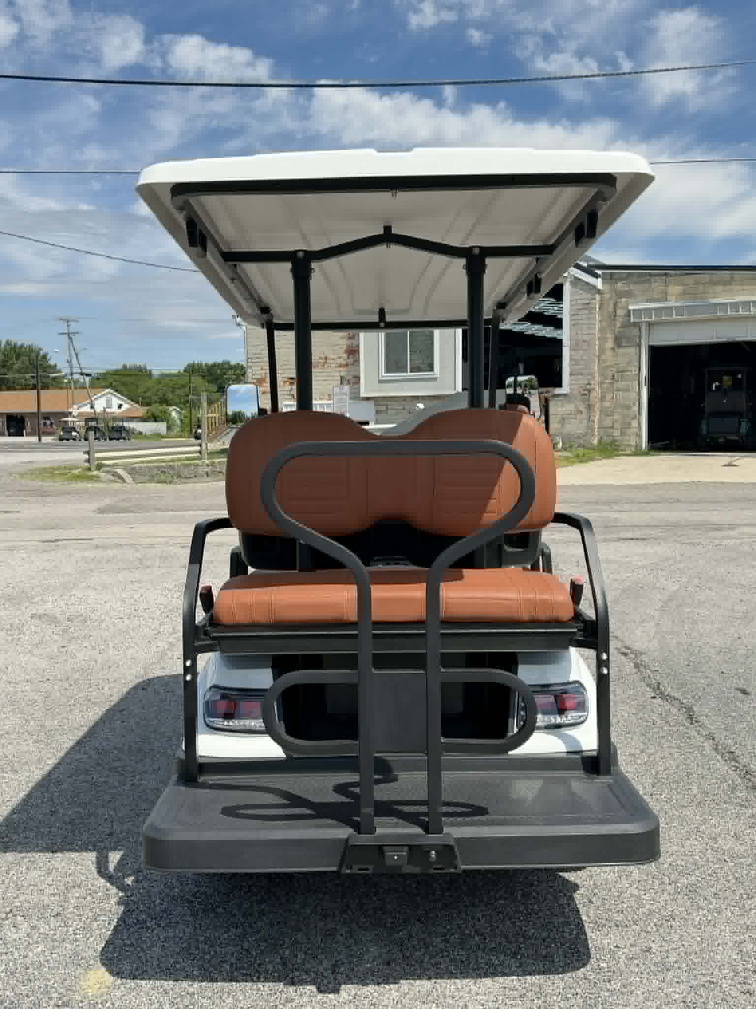 2025 ICON G40 Gas Golf Cart White