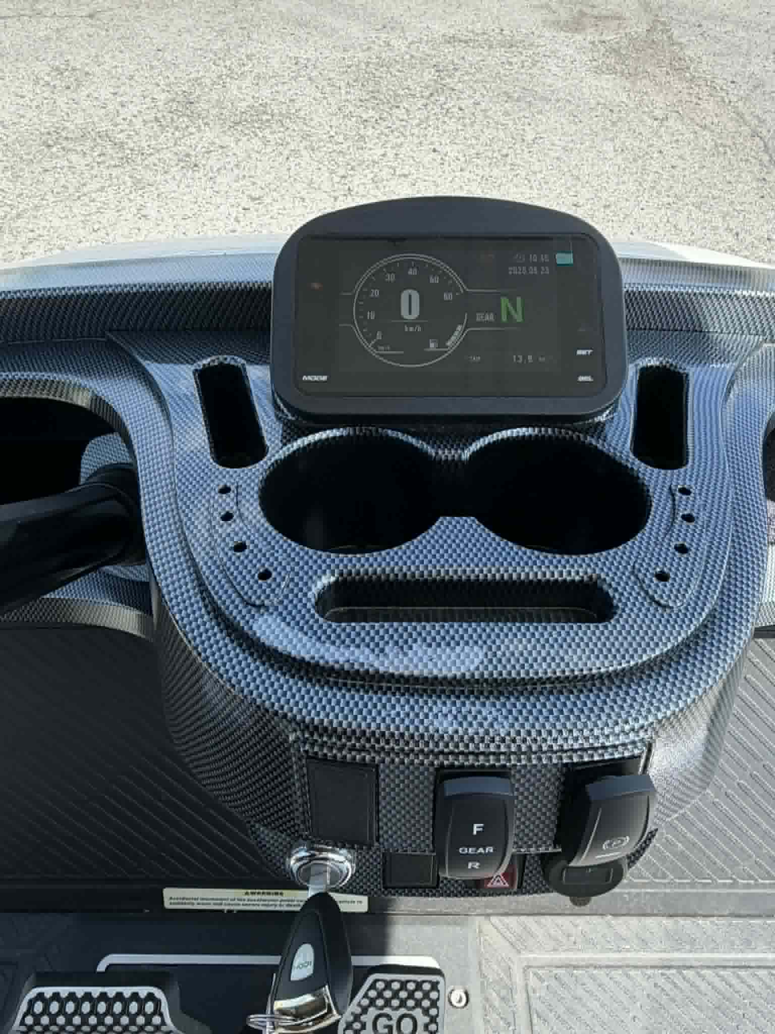 2025 ICON G40 Gas Golf Cart White